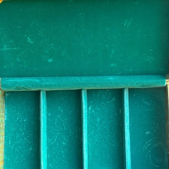 Vintage jewelry box Green - Picture 8 of 11
